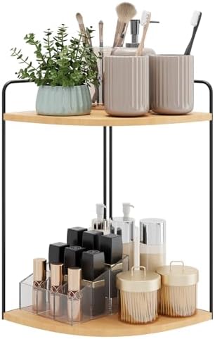 Bathroom Counter Organizer, Vanity & Makeup Countertop Organizer
