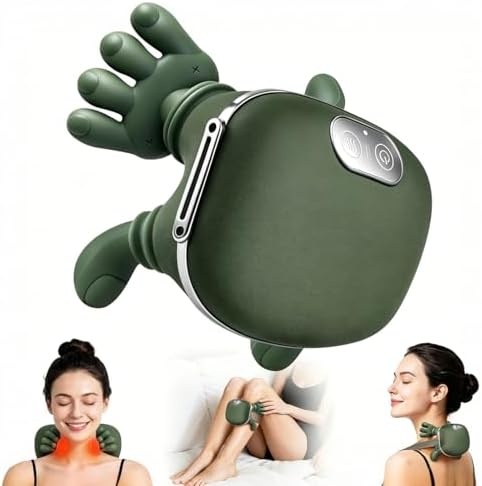 KppeX New Model Neck Massagers Pillow with Heat for Pain Relief Deep‑Tissue