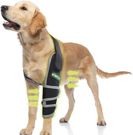 Dog Elbow Brace for Giant Dogs, Left Front Leg Senior Large Breed Support