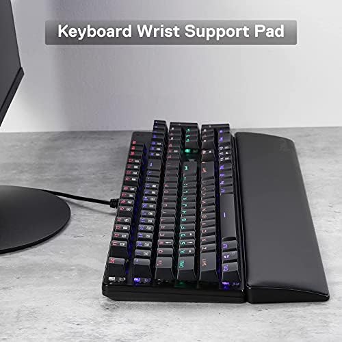 Redragon K556 Keyboard and P037 Wrist Pad Bundle