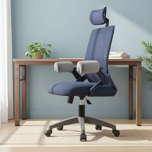 2 Pcs Office Chair Armrest Pads, Memory Foam Elbow Support, 7.9 x 5.7 x 3.9 in Ergonomic Design Arm Rest Heightening Pad, Non-Slip Bottom, Gray