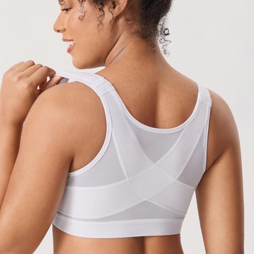 DELIMIRA Women's Front Closure Posture Support Bras