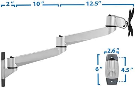 Mount-It! MI-33114 Articulating Full Motion Monitor Wall Mount