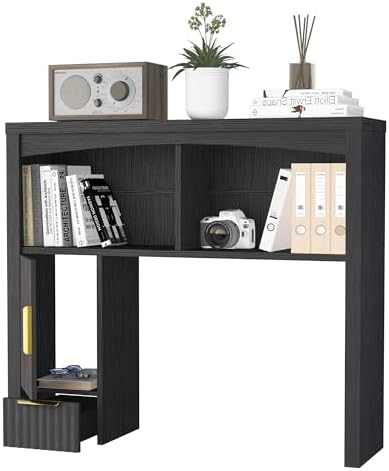 Desk Hutch Shelf, Desktop Shelf Organizer 37 inch Wide Desktop