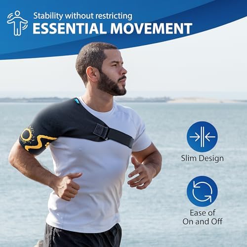 ORTONYX Shoulder Stability Brace Compression Sleeve Rotator Cuff Support