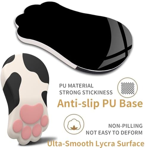 L-SPOUTTO Ergonomic Mouse Pad with Wrist Rest,Cute Mouse Pad Wrist Support