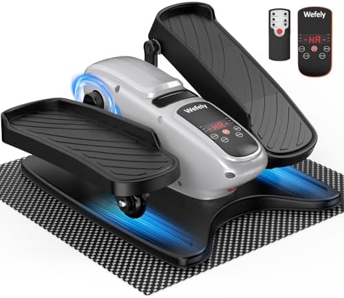 Under Desk Elliptical Leg Exerciser While Sitting for Seniors