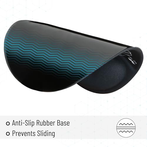 Mr. Pen- Ergonomic Mouse Pad with Wrist Rest, Grim Reader Design