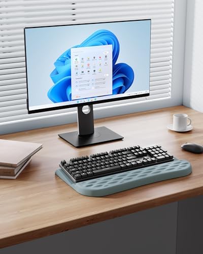 Laborio Wrist Rest with Keyboard Stand Ergonomic Computer Wrist Support Pad