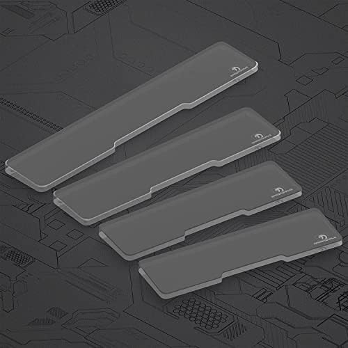 Acrylic Keyboard Wrist Rest - Mini 61Key Keyboard- Mechanical Keyboards Ergonomic Palm Rest for Computer Keyboard,Anti-Slip Base,Wrist Pad for Laptop,Office & Home-Easy Typing