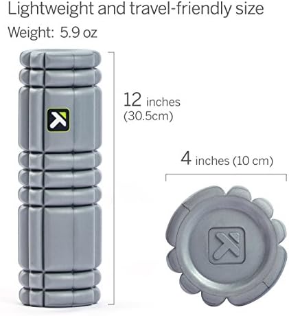 TriggerPoint CORE Foam Massage Roller with Softer Compression for Exercise, Deep Tissue and Muscle Recovery - Relieves Muscle Pain & Tightness, Improves Mobility & Circulation (12'', 18'', 36'')
