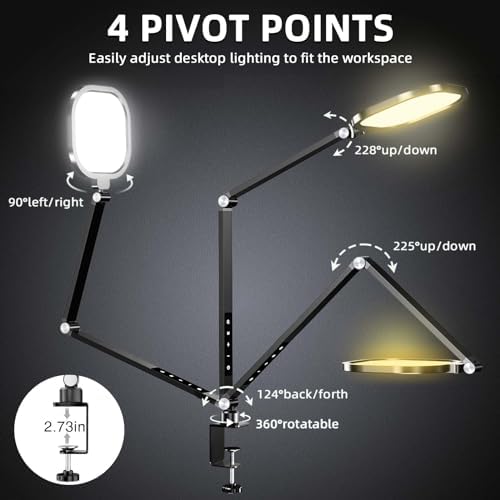 2 Packs Video Conference Light for Computer, Webcam, Video Recording