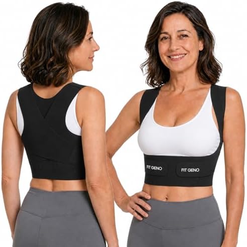 Fit Geno Invisilite Posture Corrector for Women Adjustable Upper Back Brace