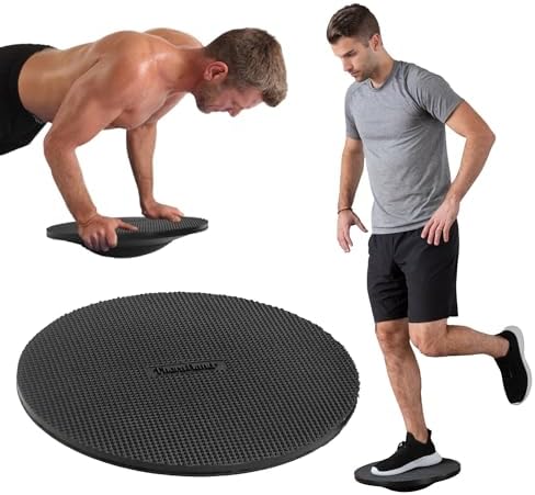THERABAND Wobble Board, Round Balance Trainer, Core Strength, Non-Slip