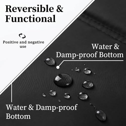 QISHENG Outdoor Folding Cushion–Ultra-Light and Large Folding rain-Proof Cushion, Suitable for Bleachers, Camping, Hiking and picnicking.