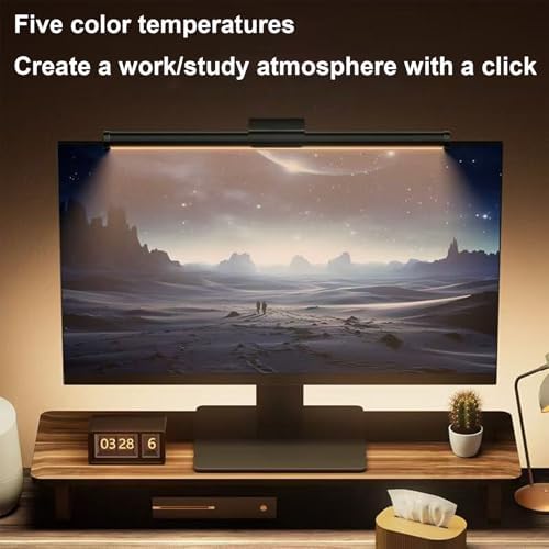 Computer Lamps for Monitor 3 Colors Adjustable Anti-Glare