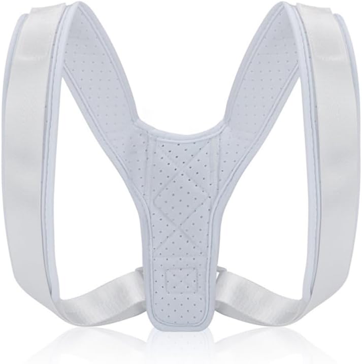 Healeved Adjustable Posture Corrector Belt for Back Support and Spine Alignment Breathable Back Brace for Men and Women Invisible Comfortable Spine Straightener for All-Day Wear