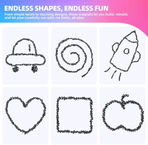 550pcs Fidget Toys for Adults & Teens,Stress Relief Sensory Toys for Autism ADHD Anxiety,Weak Magnetic Putty,Desk Fidgets Toys for Office,Adults Gifts