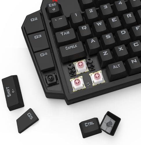 Redragon K585 HE Wired Rapid Trigger Magnetic One-Handed RGB Gaming Keypad