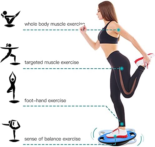 Wobble Exercise Balance Board, No-Skid Surface