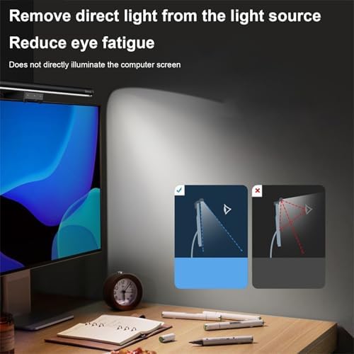 Computer Light Bar 3 Colors Adjustable Anti-Glare Lamp