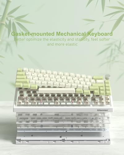 Womier 60% Gaming Mechanical Keyboard Green QMK/VIA