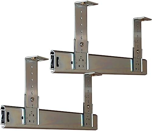 Drawer Slides Telescopic Slides for Piano All Metal Ball Bearing Keyboard Slide Under Desk Keyboard Tray Sliding Rails for Drawer/Shelf(350mm(14 inch)), 631013