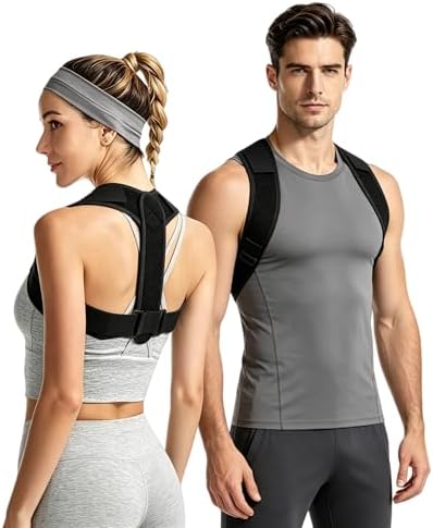 Posture Corrector for Women and Men, Adjustable Upper Back Brace