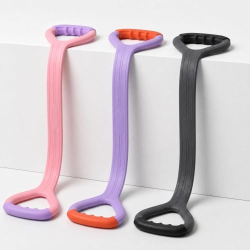 Figure 8 Resistance Band with Handles, Elastic Bands for Working Out,Arm,Back,Shoulder Training Elastic Ropes