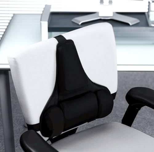 Fellowes Professional Series Back Support, Black (8037601), True (Pack of 2)