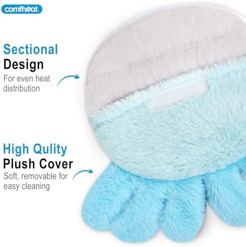 Octopus Microwave Heating Pad for Pain Relief, Unscented Heat Pack