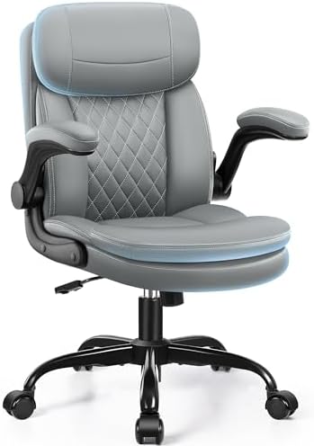 Office Desk Chair, Ergonomic Computer Chair with Unique Dual-Layer Support