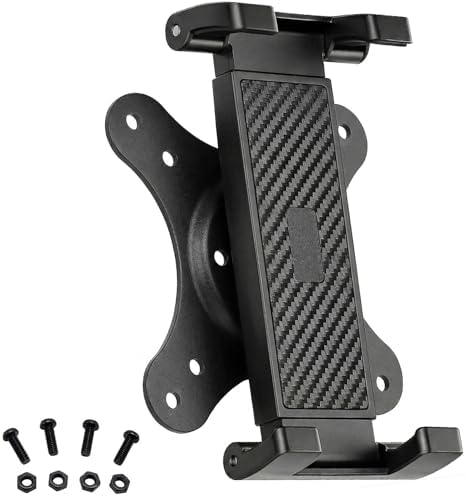 Lycan Universal Holder POS Mount Adapter for Tablet, Smartphone & Portable LCD Monitor & Device up to 0.7" inch Thick, VESA 75x75 100x100 mounting (iPad | iPhone | Galaxy Tab | Pixel)