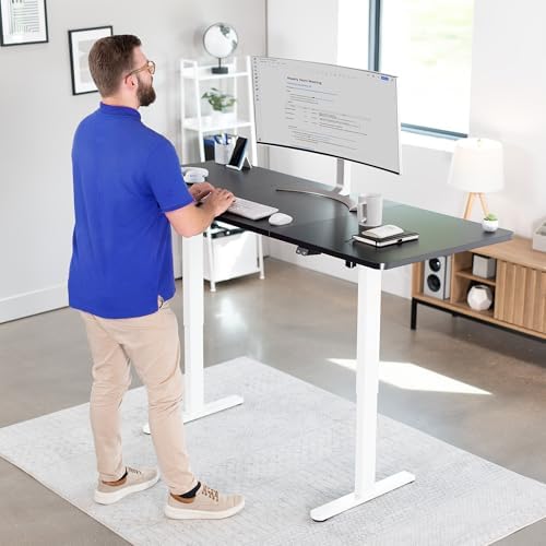 VIVO Black 71 x 30 in Standing Desk, DESK-KIT-0W7B