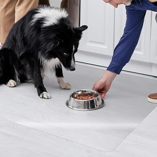 Chair Mat for Tile & Hardwood Floors Durable Plastic Office Floor Protector 1mm Thick Suitable for Home & Office (60x100cm to 190x240cm)