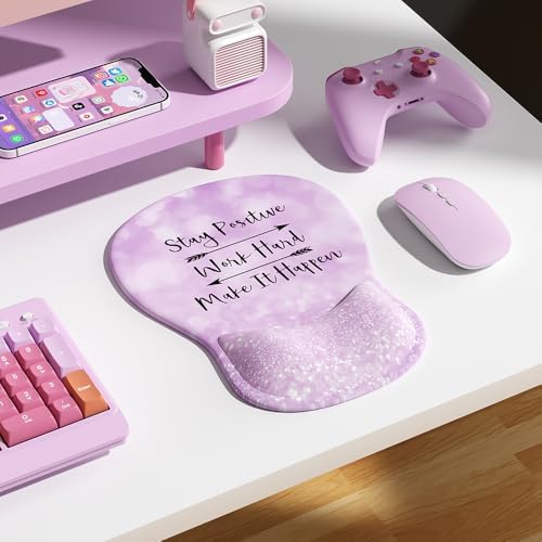 Ergonomic Mouse Pad with Wrist Rest Cute Mousepad Wrist Support