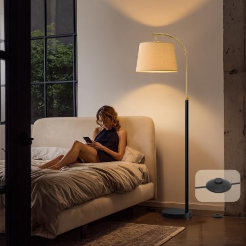 G-SAFAVA Floor Lamps for Living Room Bedroom, 62" Mid Century Modern Lamp