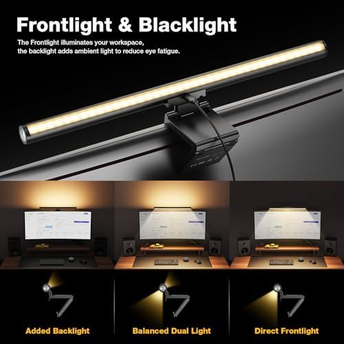 Douxlife Monitor Light Bar Eye-Care Computer Screen Lamp with Remote