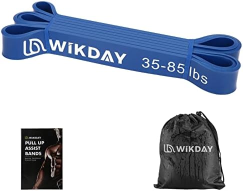 WIKDAY Resistance Bands for Working Out, Exercise Bands, Workout Bands, Pull Up Assistance Bands for Body Stretching Training Physical Therapy Muscle Training for Men & Women