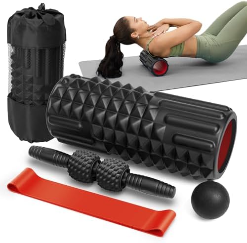 5 in 1 Foam Roller Set for Muscle Recovery & Deep Tissue Massage