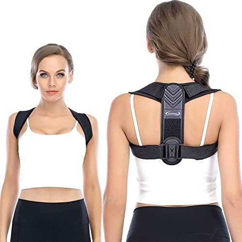Posture Corrector for Men and Women – Back Brace for Posture Support, Adjustable Clavicle Support to Improve Posture, Relieve Back & Shoulder Pain, Comfortable Breathable Back Straightener