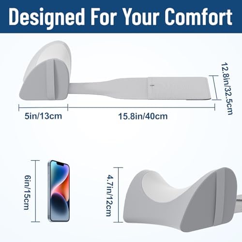 PouHenier.jh Neck Pillow for Recliner Office Gaming Chair Support, Grey