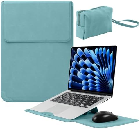 13-14 Inch Protective Laptop Sleeve with Stand, for MacBook Pro/MacBook Air