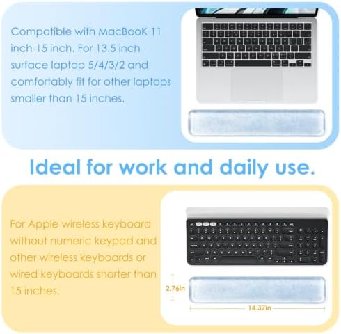 Silicone Gel Cushion Hand Pads Blue Wrist Rest Pad Magic Cushion