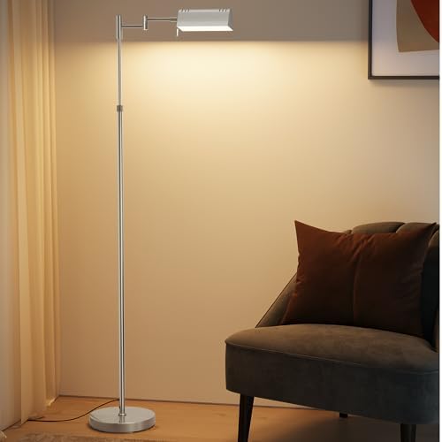 SUNMORY Dimmable LED Pharmacy Floor Lamps, 16W/1500LM Bright Reading Lamp