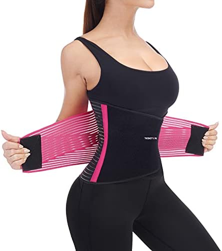 Back Brace for Lower Back Pain, Lumbar Support for Women&Men 02 Pink-L