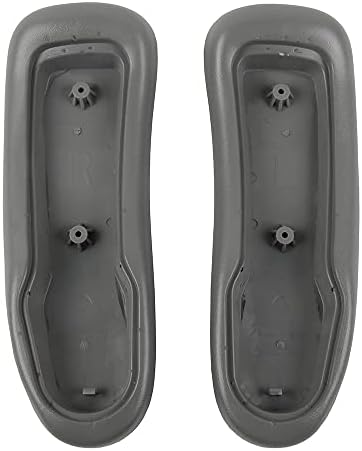 MingYi.office Vinyl Arm Pads Caps Replacement for Herman Miller Classic Aeron Office Chair Smoke Color
