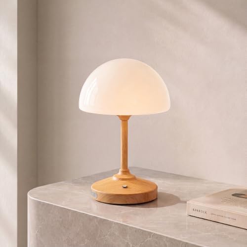 Dawnwake Table Lamp Cordless Lamp,5000mAh Rechargeble Battery Operated Lamp