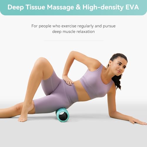 SUBCULTUREPICK 15" Foam Roller - Medium Density Deep Tissue Muscle Massage