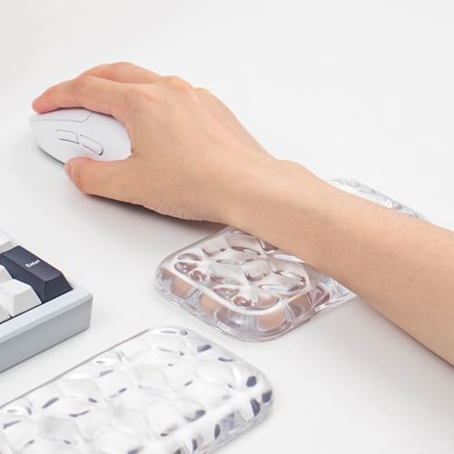 Gel Keyboard and Mouse Wrist Rest Set, Wrist Pad for Computer Keyboard